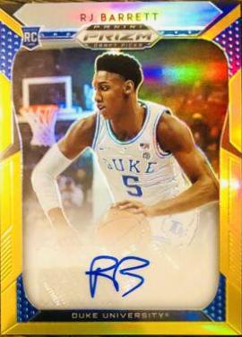 RJ Barrett [Gold Prizm] #3