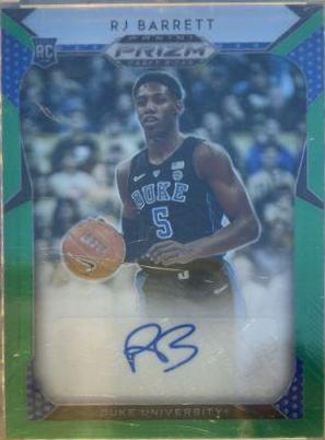 RJ Barrett [Green Prizm] #63