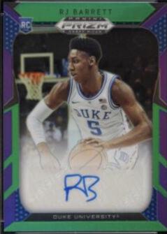 RJ Barrett [Purple, Green Prizm] #3