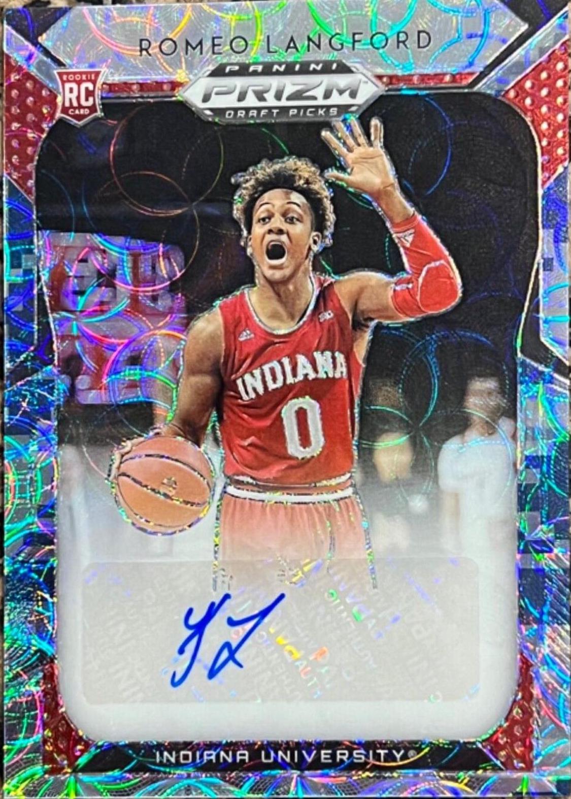 Romeo Langford [Camo Prizm] #14