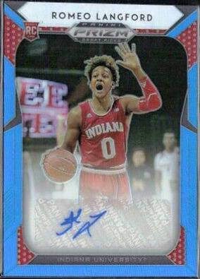 Romeo Langford [Carolina Blue Prizm] #14