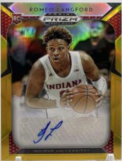 Romeo Langford [Gold Prizm] #73