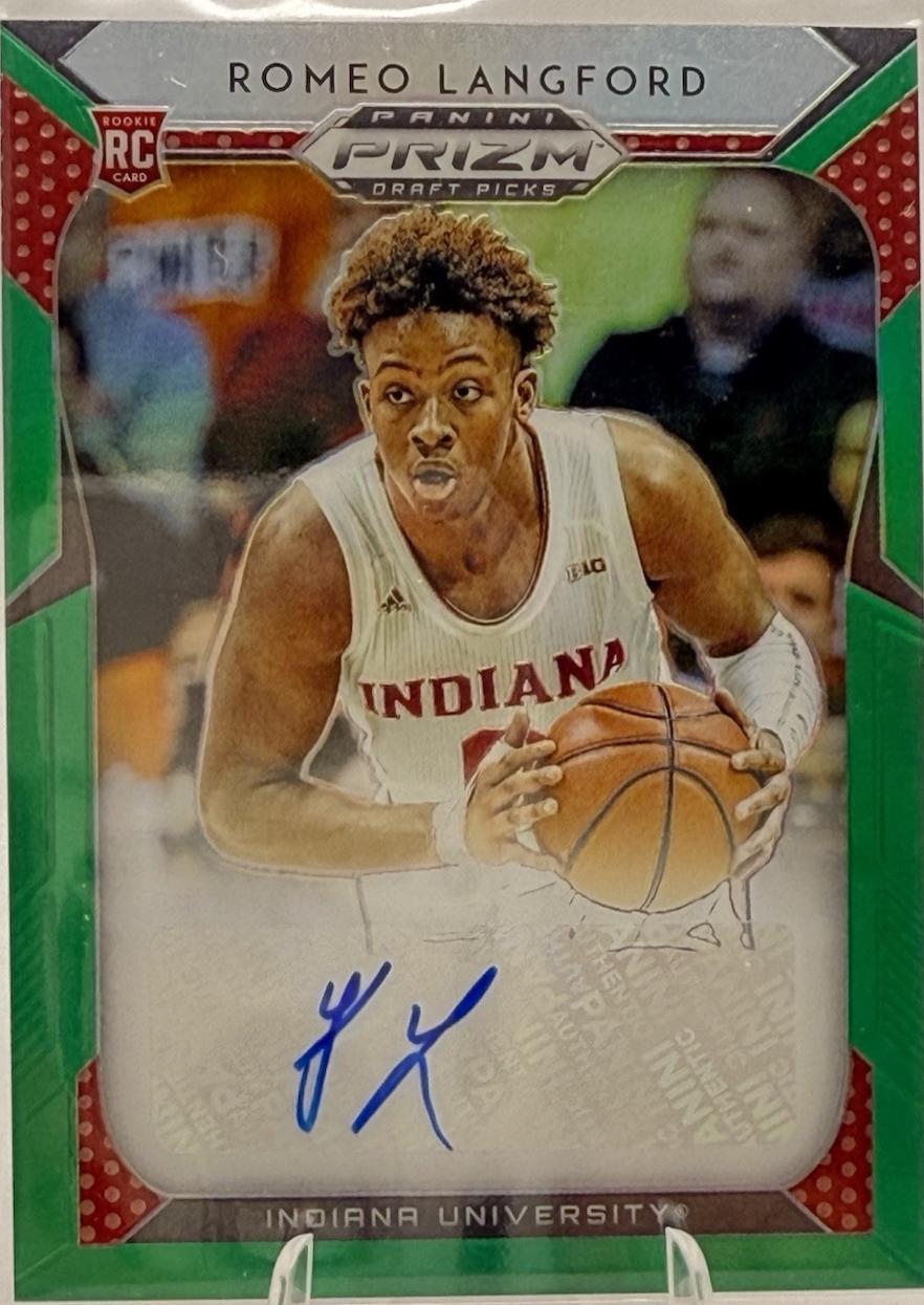 Romeo Langford [Green Prizm] #14