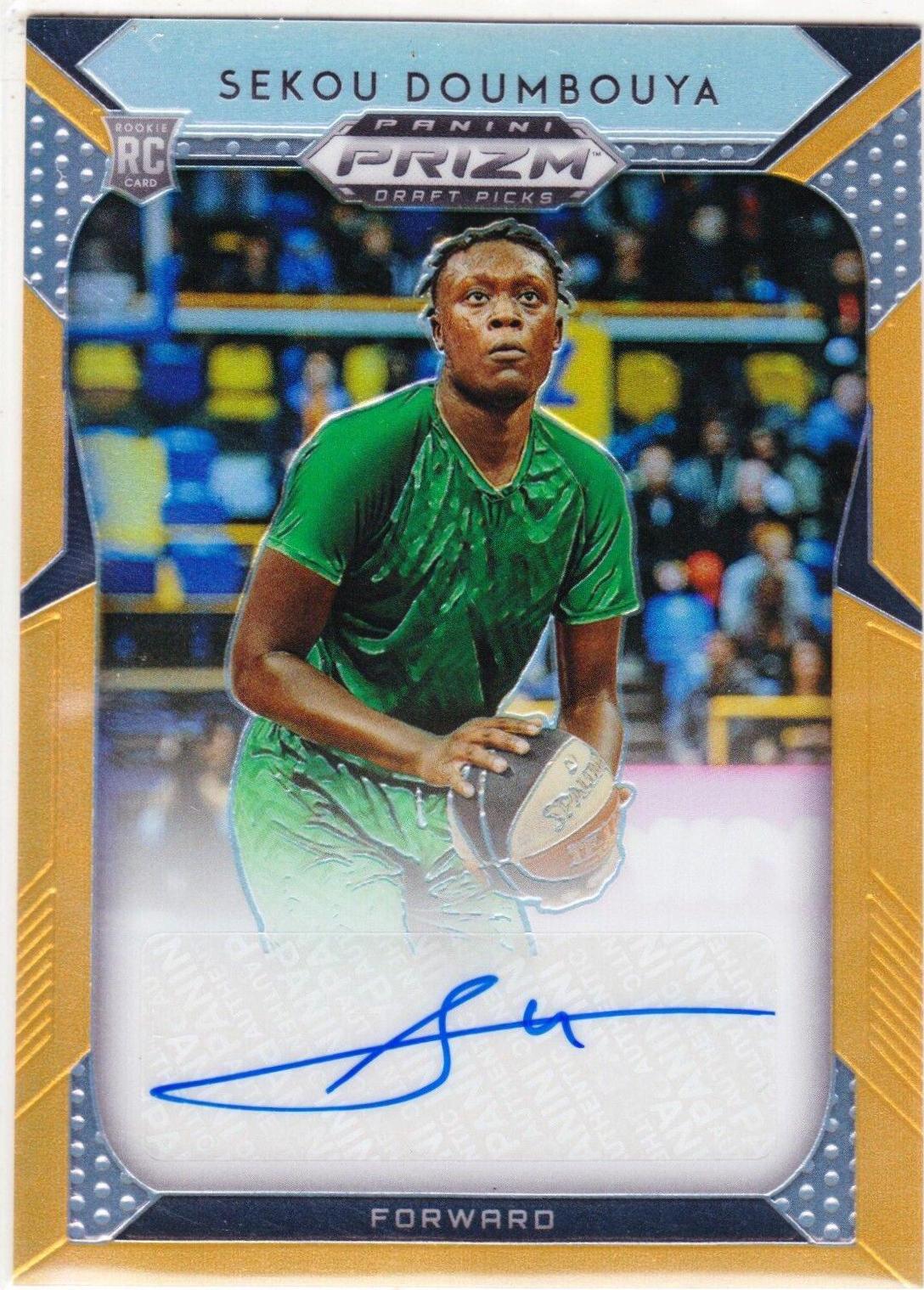 Sekou Doumbouya [Orange Prizm] #15