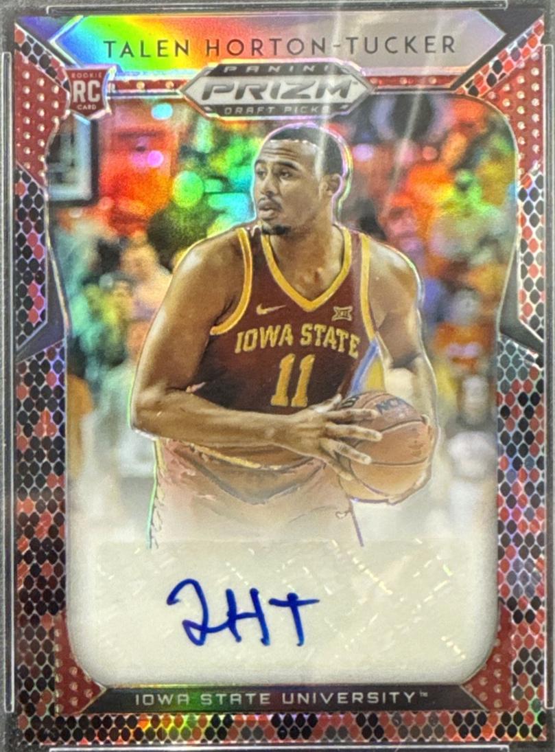 Talen Horton Tucker [Red & Black Snake Skin Prizm] #46