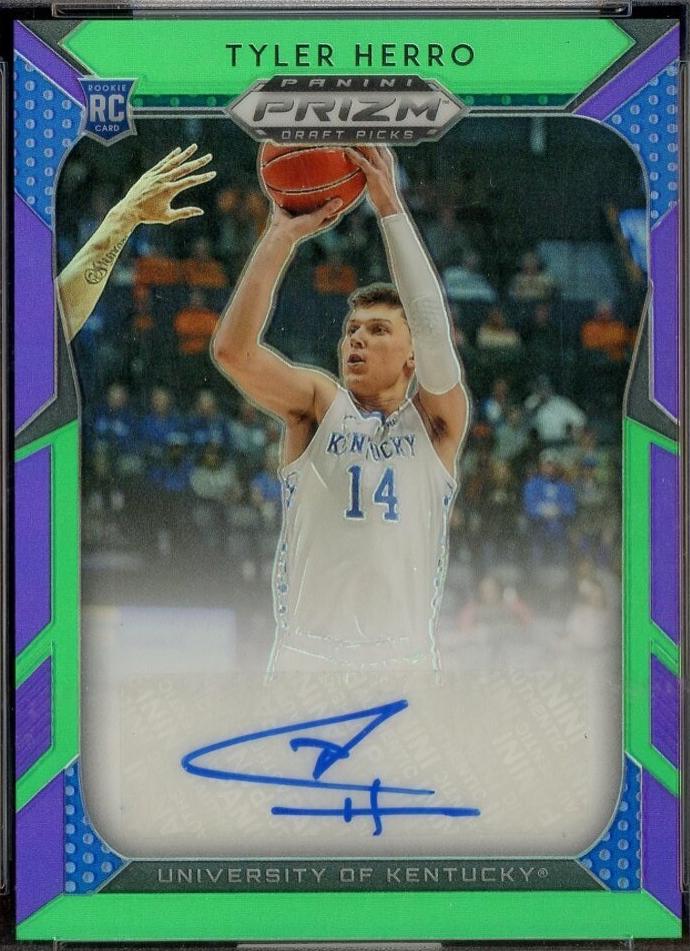 Tyler Herro [Purple, Green Prizm] #13