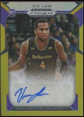 Vic Law [Gold Prizm] #127