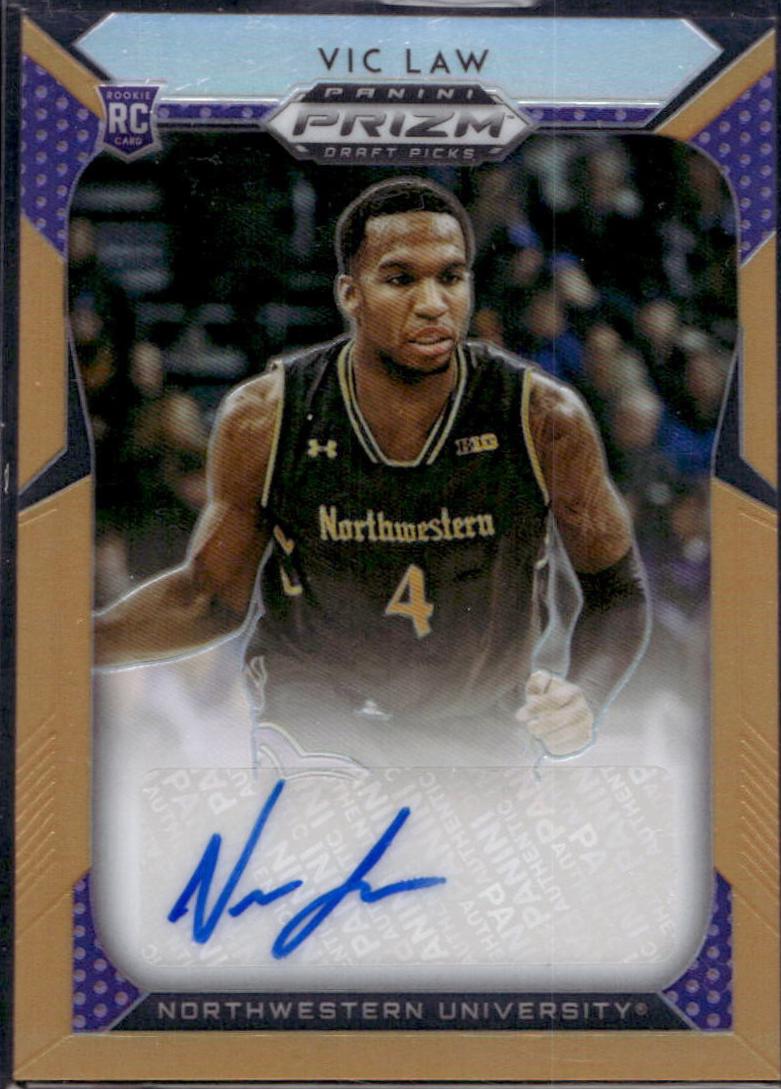 Vic Law [Neon Orange Prizm] #127
