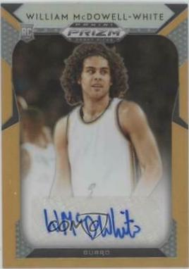 William McDowell White [Neon Orange Prizm] #118