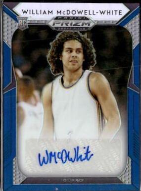 William McDowell White [Red, White, Blue Prizm] #118