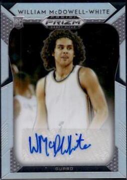 William McDowell White [White Sparkle Prizm] #118