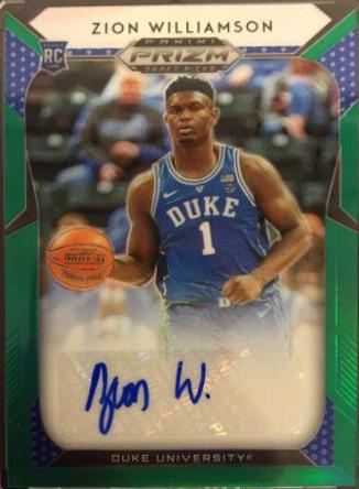 Zion Williamson [Green Prizm] #1