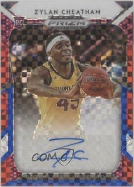 Zylan Cheatham [Red, White, Blue Prizm] #104