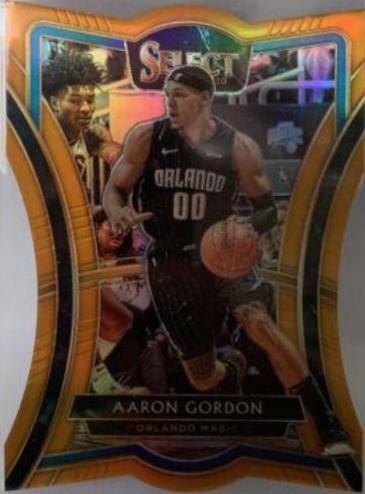 Aaron Gordon [Die Cut Orange Prizm] #102