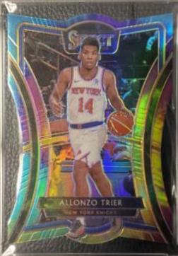 Allonzo Trier [Die Cut Tie Dye Prizm ] #122