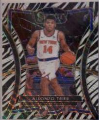 Allonzo Trier [Zebra Prizm] #122