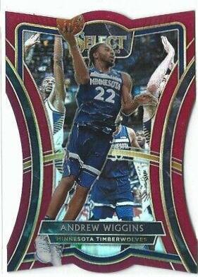 Andrew Wiggins [Die Cut Maroon Prizm] #132