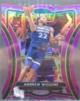 Andrew Wiggins [Die Cut Purple Prizm] #132
