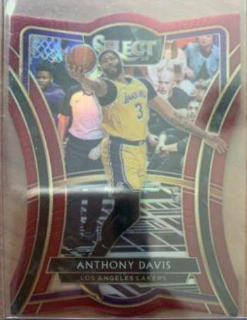 Anthony Davis [Die Cut Maroon Prizm] #142