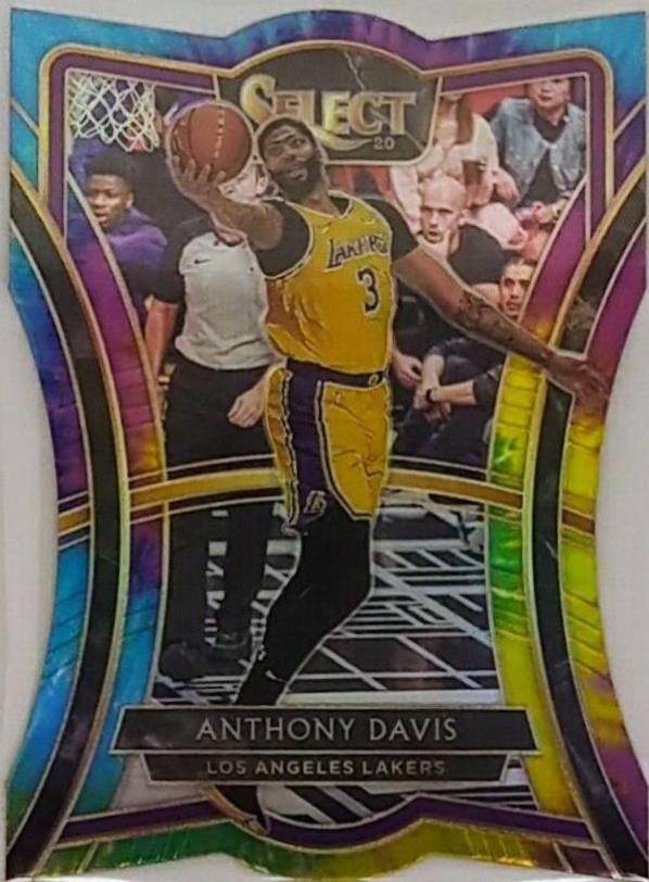 Anthony Davis [Die Cut Tie Dye Prizm ] #142
