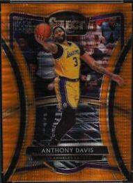 Anthony Davis [Neon Orange Pulsar Prizm] #142