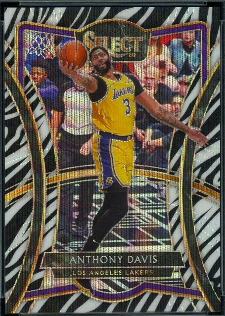 Anthony Davis [Zebra Prizm] #142
