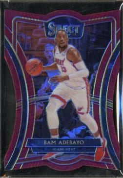 Bam Adebayo [Die Cut Maroon Prizm] #152