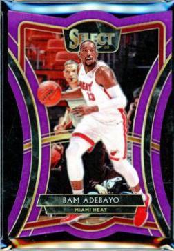 Bam Adebayo [Die Cut Purple Prizm] #152