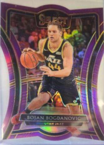 Bojan Bogdanovic [Die Cut Purple Prizm] #182