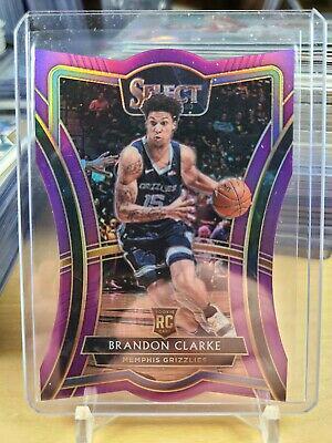 Brandon Clarke [Die Cut Purple Prizm] #104