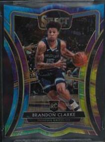 Brandon Clarke [Die Cut Tie Dye Prizm ] #104