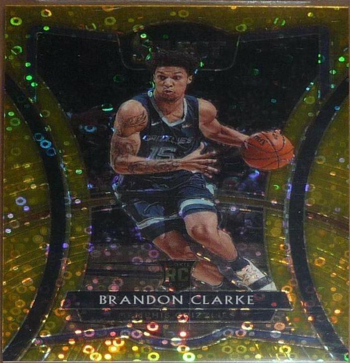 Brandon Clarke [Gold Disco Prizm] #104