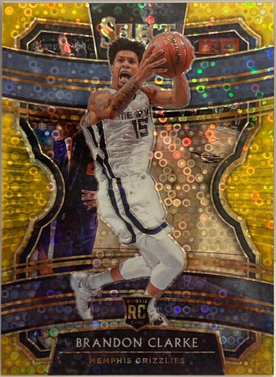 Brandon Clarke [Gold Disco Prizm] #76