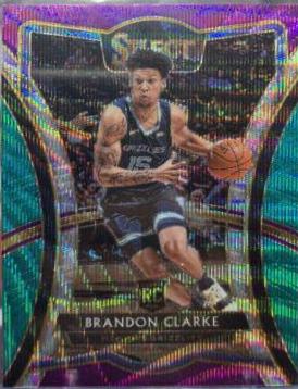 Brandon Clarke [Tri Color Prizm] #104