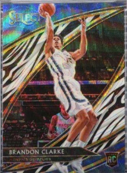 Brandon Clarke [Zebra Prizm] #280