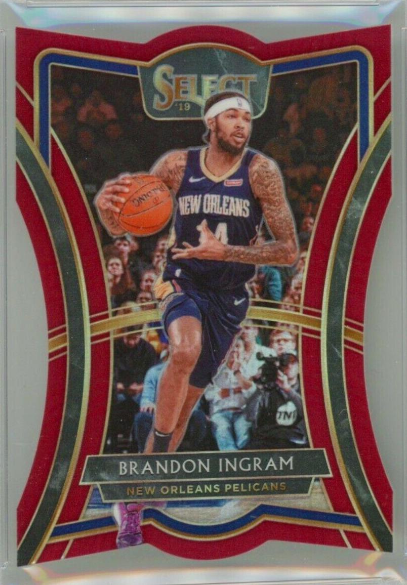 Brandon Ingram [Die Cut Maroon Prizm] #114