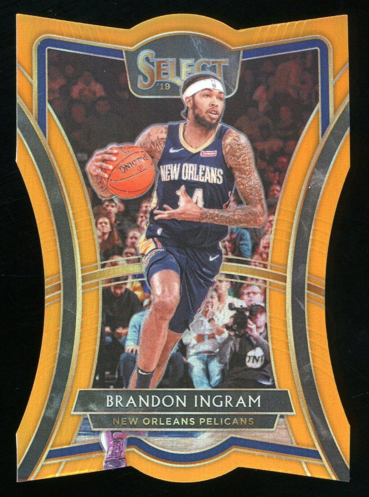 Brandon Ingram [Die Cut Orange Prizm] #114