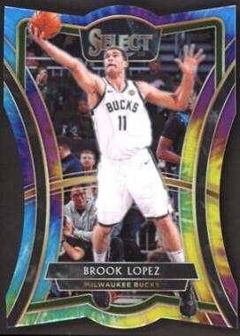 Brook Lopez [Die Cut Tie Dye Prizm ] #124