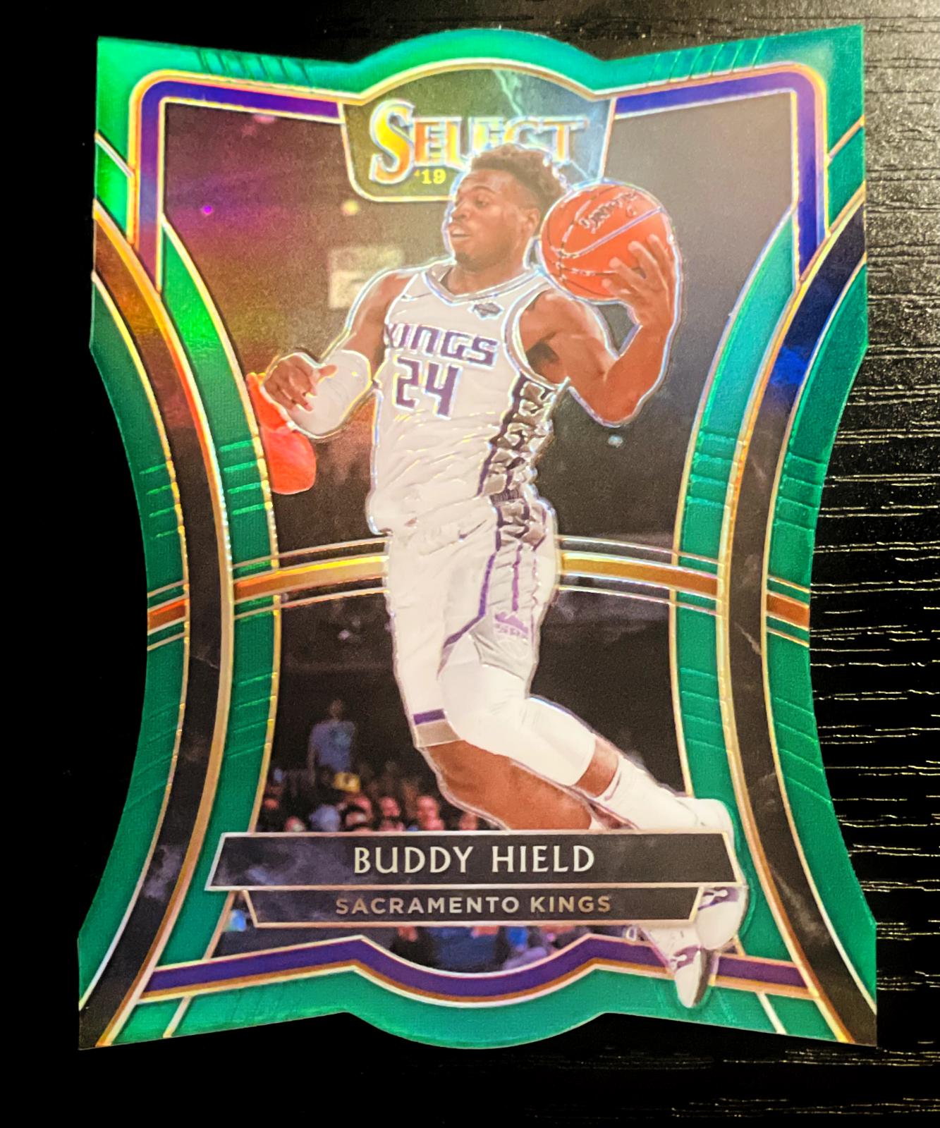 Buddy Hield [Die Cut Green Prizm] #134