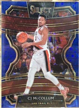 CJ McCollum [Blue Disco Prizm] #38