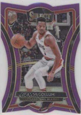 CJ McCollum [Die Cut Purple Prizm] #174