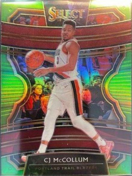 CJ McCollum [Green Prizm] #38