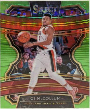 CJ McCollum [Neon Green Prizm] #38