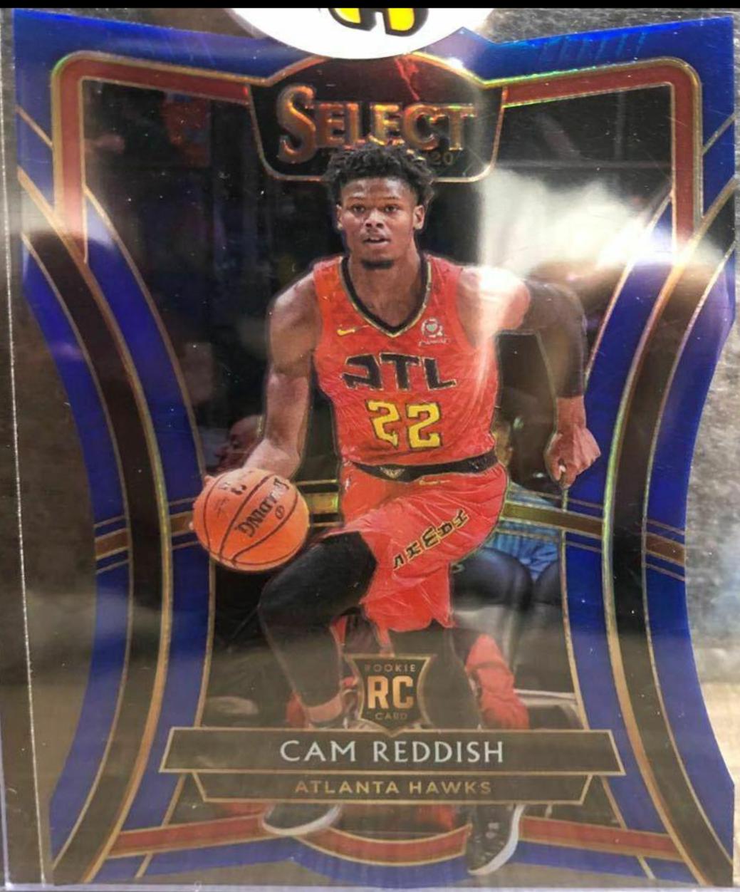 Cam Reddish [Die Cut Blue Prizm] #144