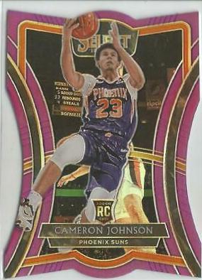 Cameron Johnson [Die Cut Purple Prizm] #154