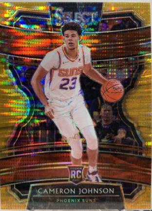 Cameron Johnson [Neon Orange Pulsar Prizm] #8