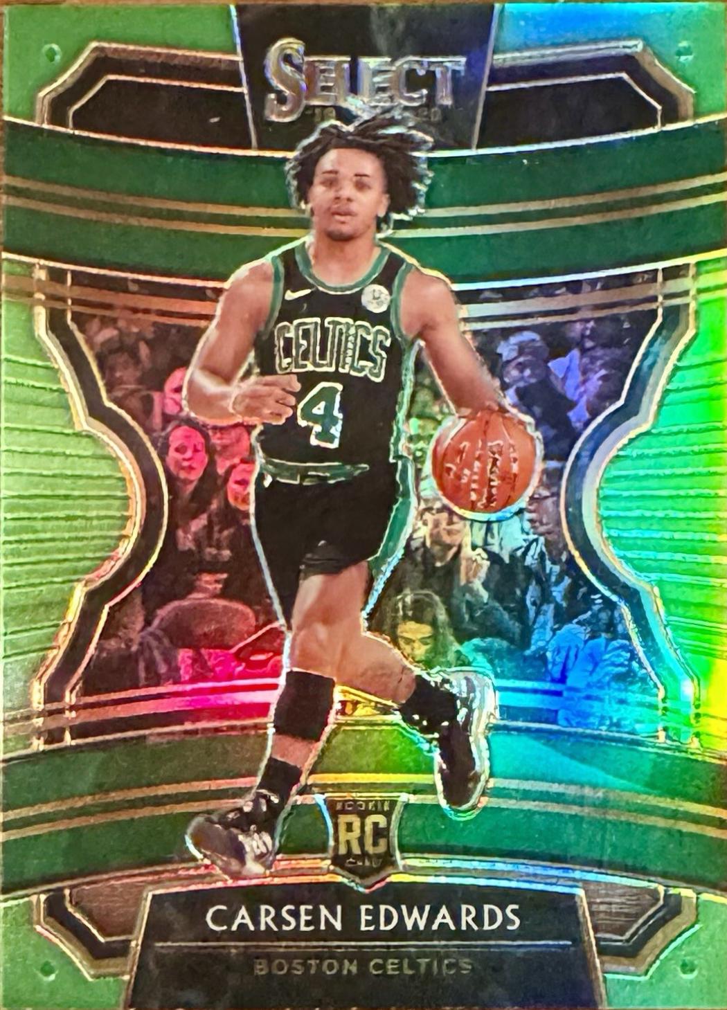 Carsen Edwards [Neon Green Prizm] #18