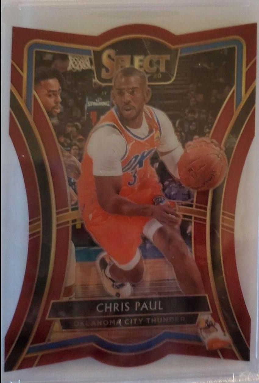 Chris Paul [Die Cut Orange Prizm] #164