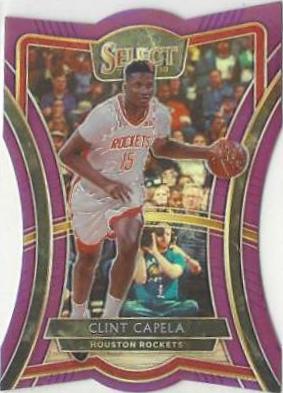 Clint Capela [Die Cut Purple Prizm] #184