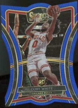 Coby White [Die Cut Blue Prizm] #194